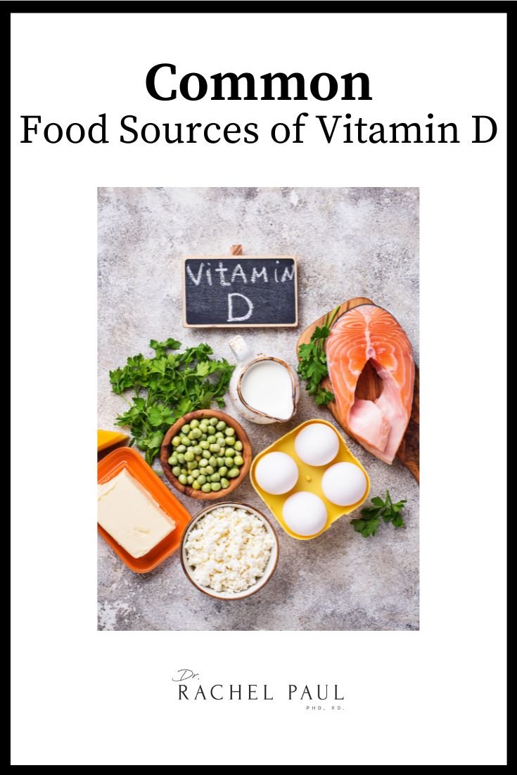 Common Food Sources Of Vitamin D