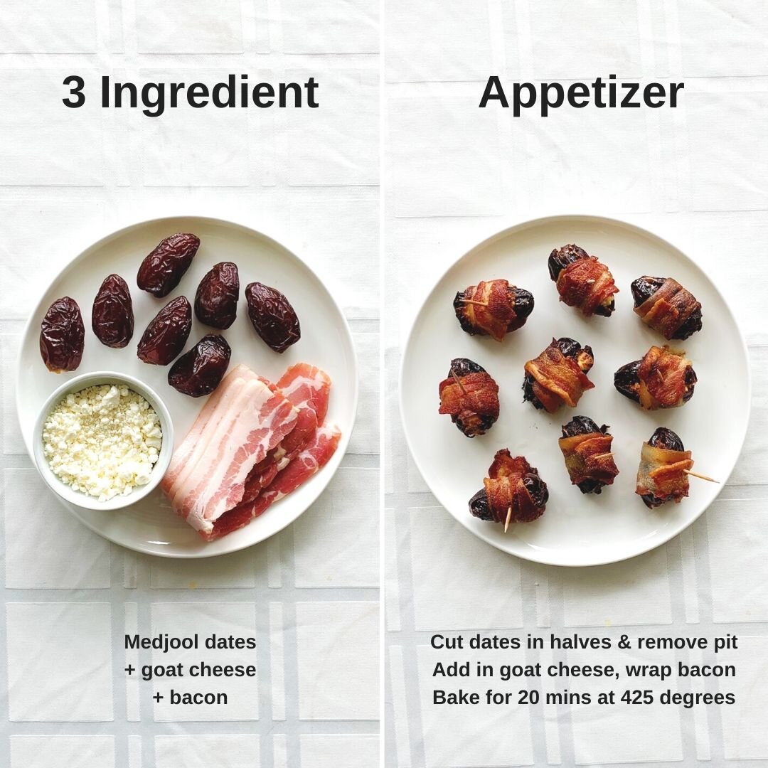 Bacon Wrapped Dates Recipe