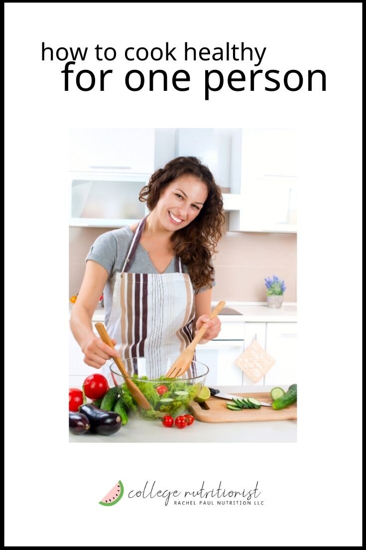 How To Cook Healthy For One Person