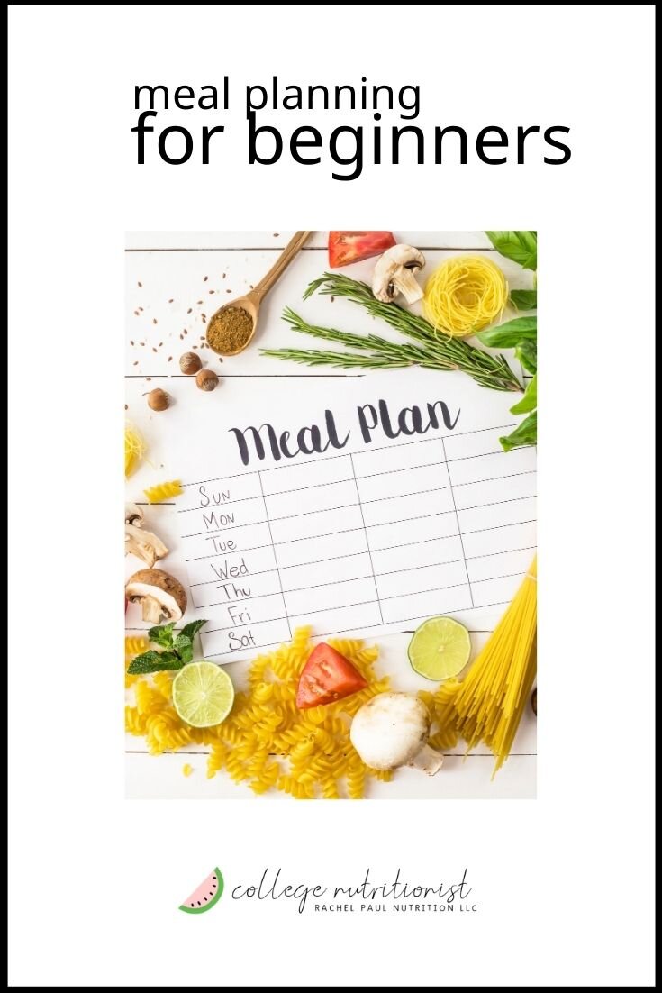 Meal Planning For Beginners