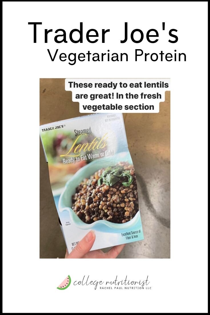 Trader Joe’s Vegetarian Protein Sources