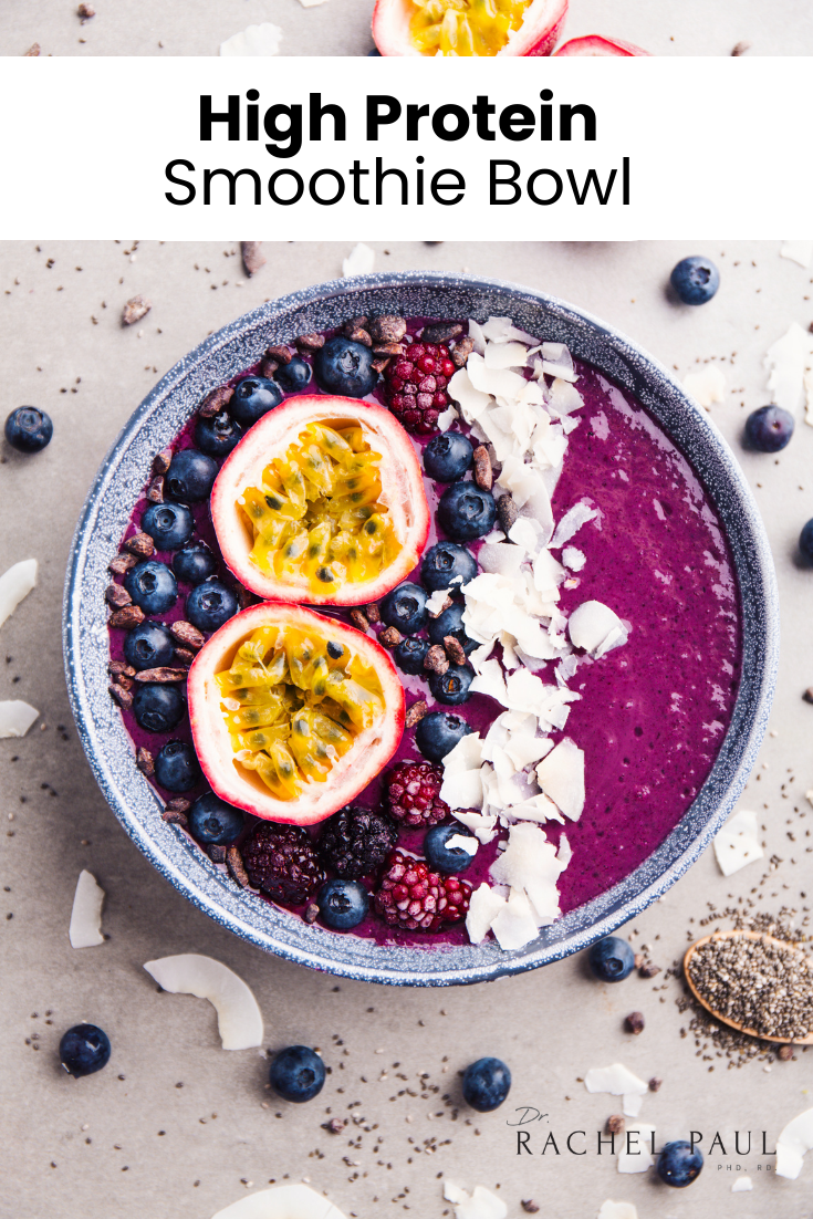 High Protein Smoothie Bowl